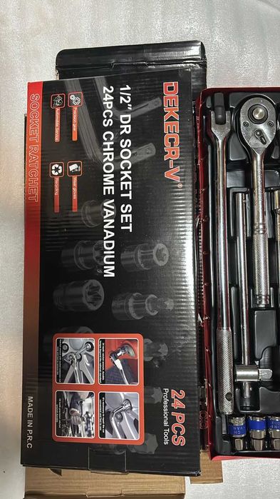 Набор головок торцевых для шуруповерта и гайковерта