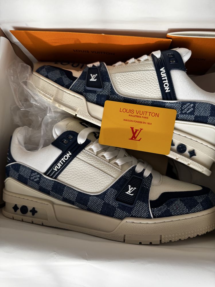 Louis Vuitton Trainer Leather Low | Best Batch