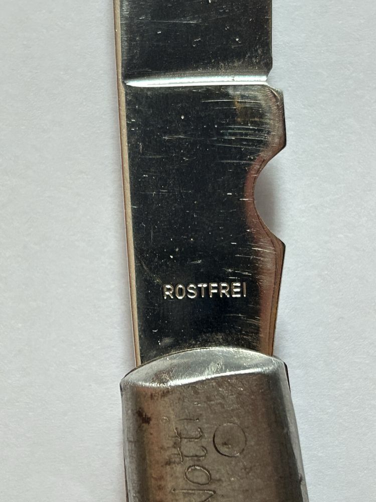 Нож BELZER No. 2819 – Германия (приблизително 1930–1950 г.)