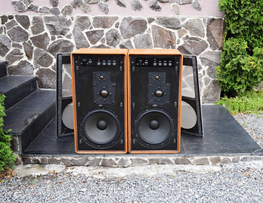 Boxe active Braun LV 1020, vintage, amplificate