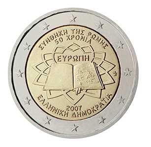 Сет 2 евро монети (възпоменателни) 2004-2009 / 2 Euro Coins