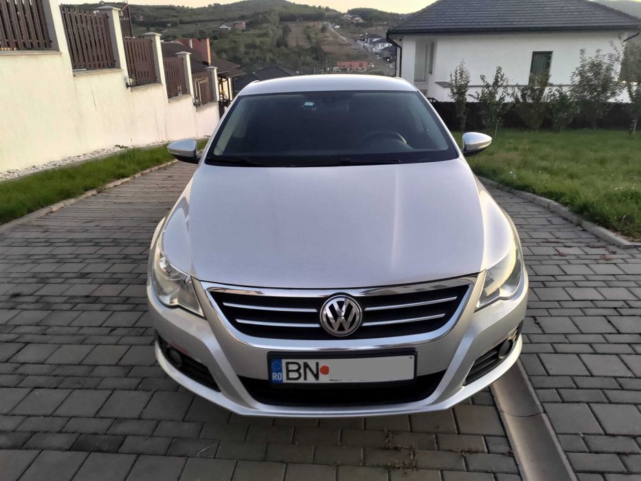 VW Passat CC, 2.0 TDI, 170 CP, 2009, DSG, Euro 5, argintiu