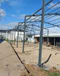 Structura metalică rezistentă și durabilă, ideală pentru a fi utilizat