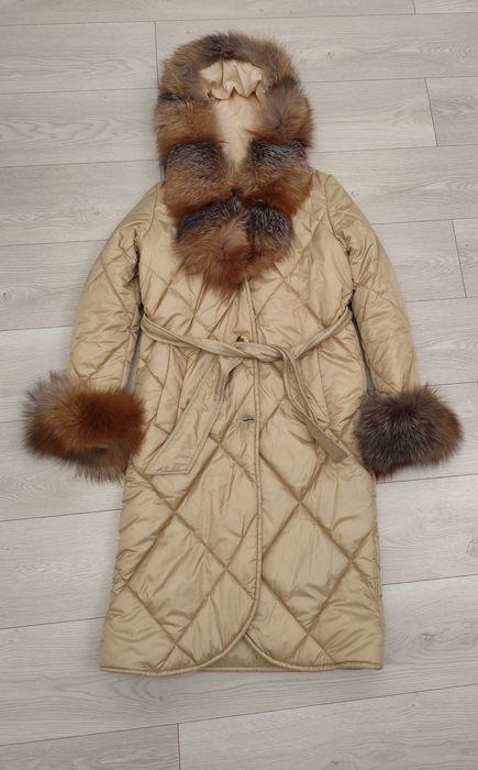 Geaca  parka cu blana naturala