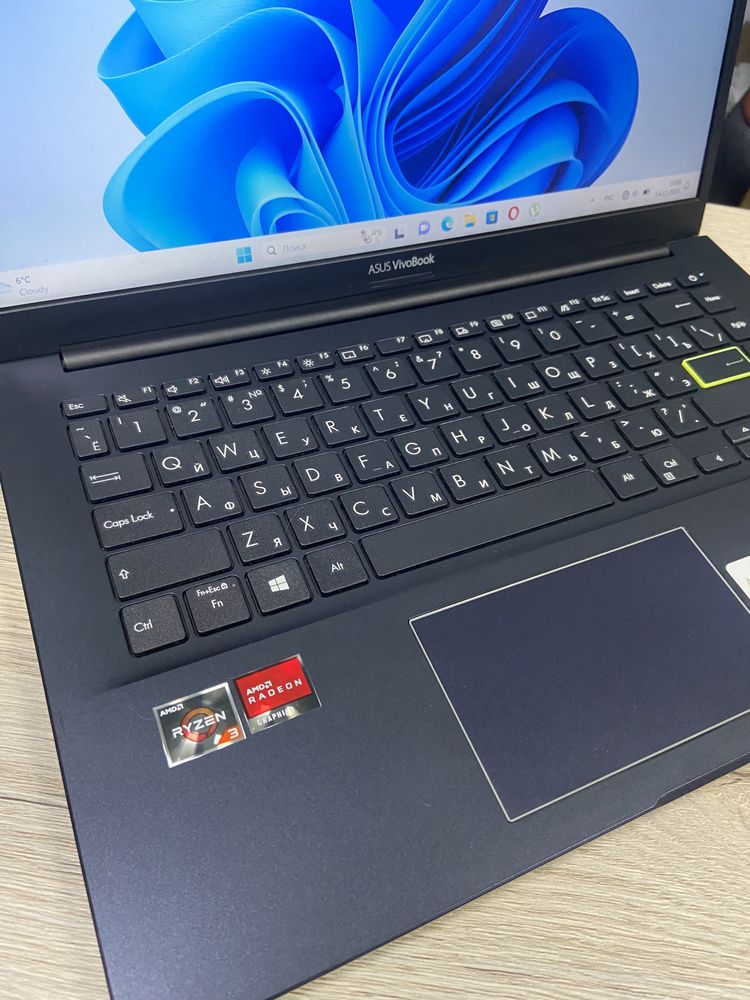 Ноутбук бизнес класса ASUS S14 | Ryzen 3-3250U | 8GB | 512GB SSD