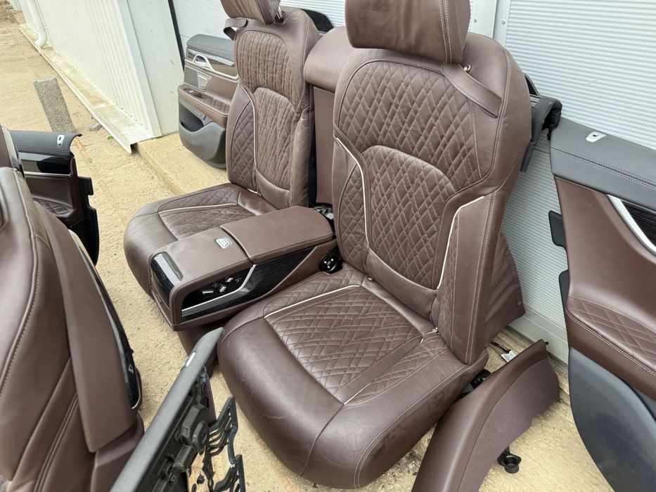 Interior complet full electric Bmw 7 Series G11 G12 bancheta reglabila