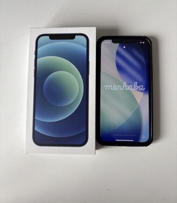 Iphone 12 blue 128gb емкость 80%
