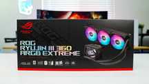 Cooler Procesor ASUS ROG RYUJIN III 360 ARGB EXTREME 3.5" LCD Display