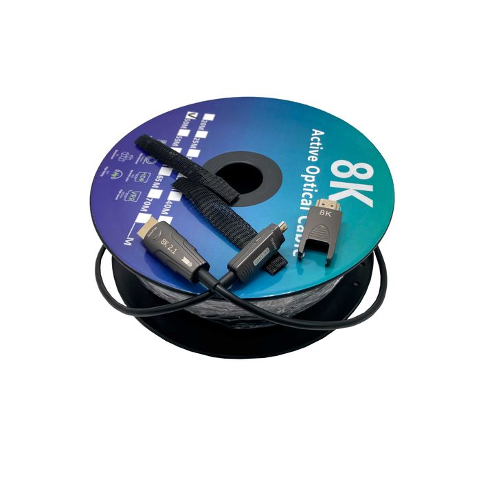 Кабель HDMI – HDMI micro HDMI оптический 50м 8K 2.1v