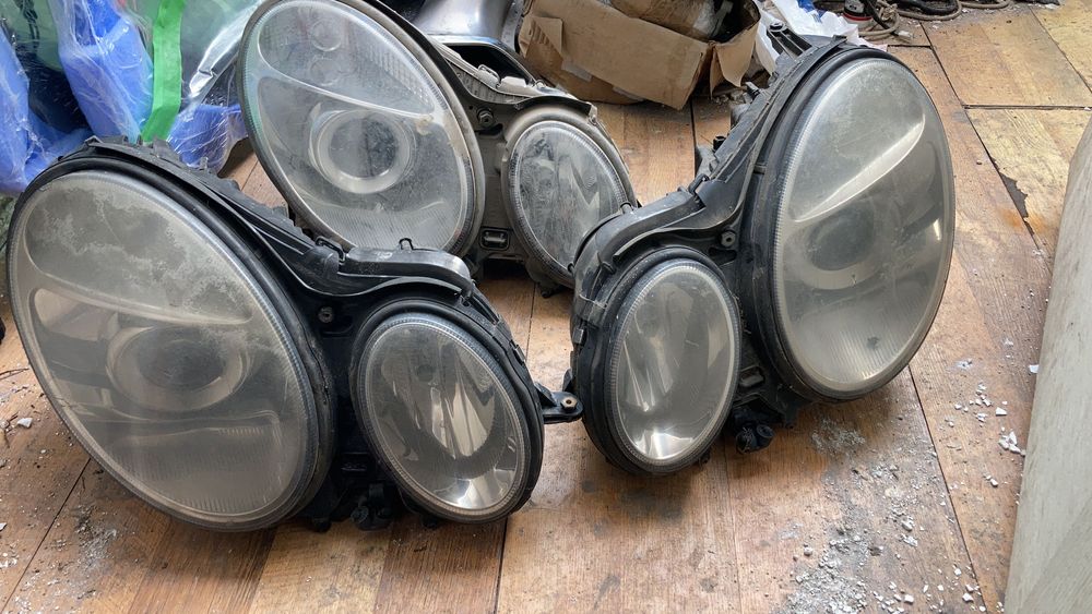 Far xenon Mercedes E-Class W211 2003 - 2006 faruri Stanga dreapta