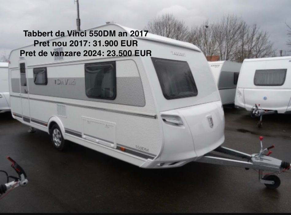 Rulotă Tabbert Da Vinci 550 DM – 6 locuri