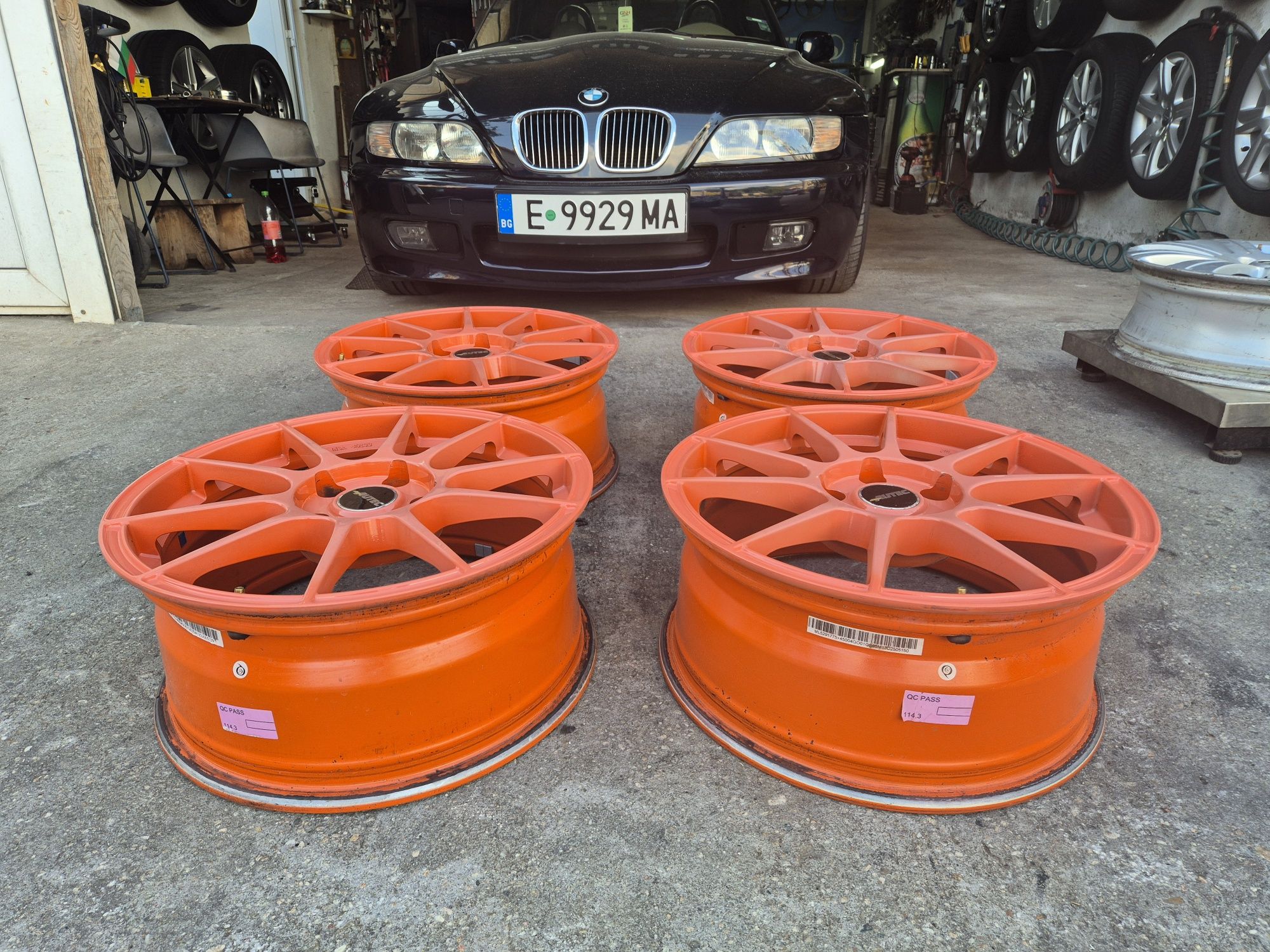 Джанти Autec 17 цола , 5х114,3 , 7.5j , et45  Honda Kia Mazda Toyota