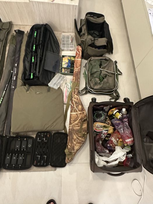 Set complet pescuit crap / all-in-one FL strategist