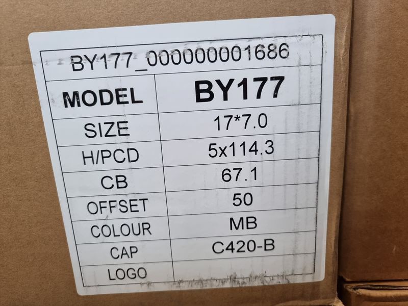 17цола 5x114.3 Mazda 5х114.3