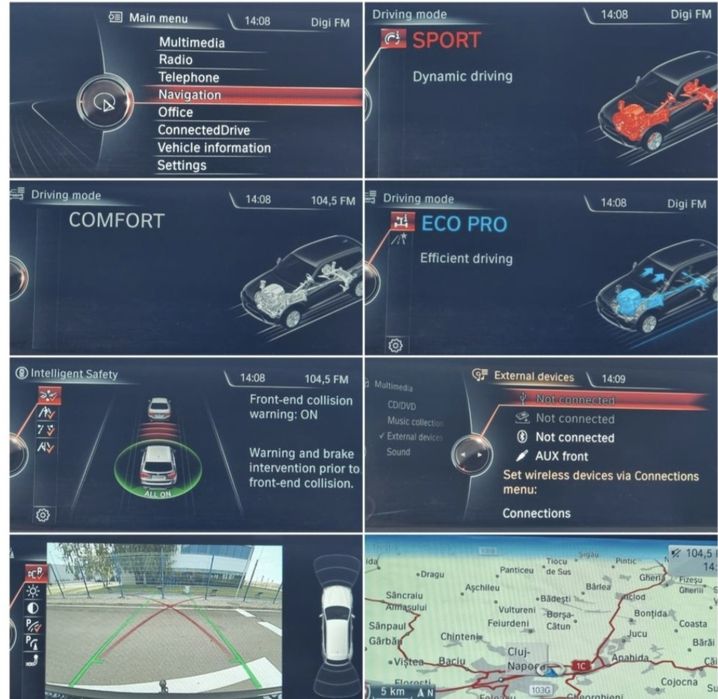 Bmw X3,  X-drive,  190 CP, CARPLAY, numere zoll valabile .