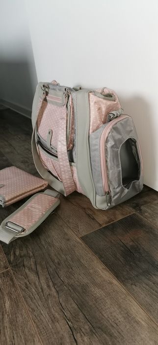 Vând geantă mama, pompă manuală de sân și încălzitor biberon/borcănel