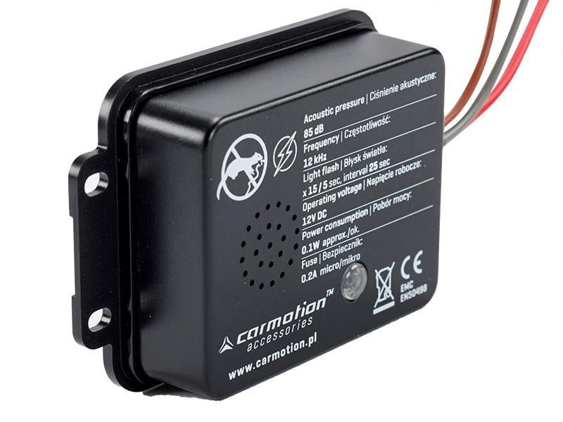 автомобилен пазач прогонващ гризачи, акустичен и светкавичен, 12v ...