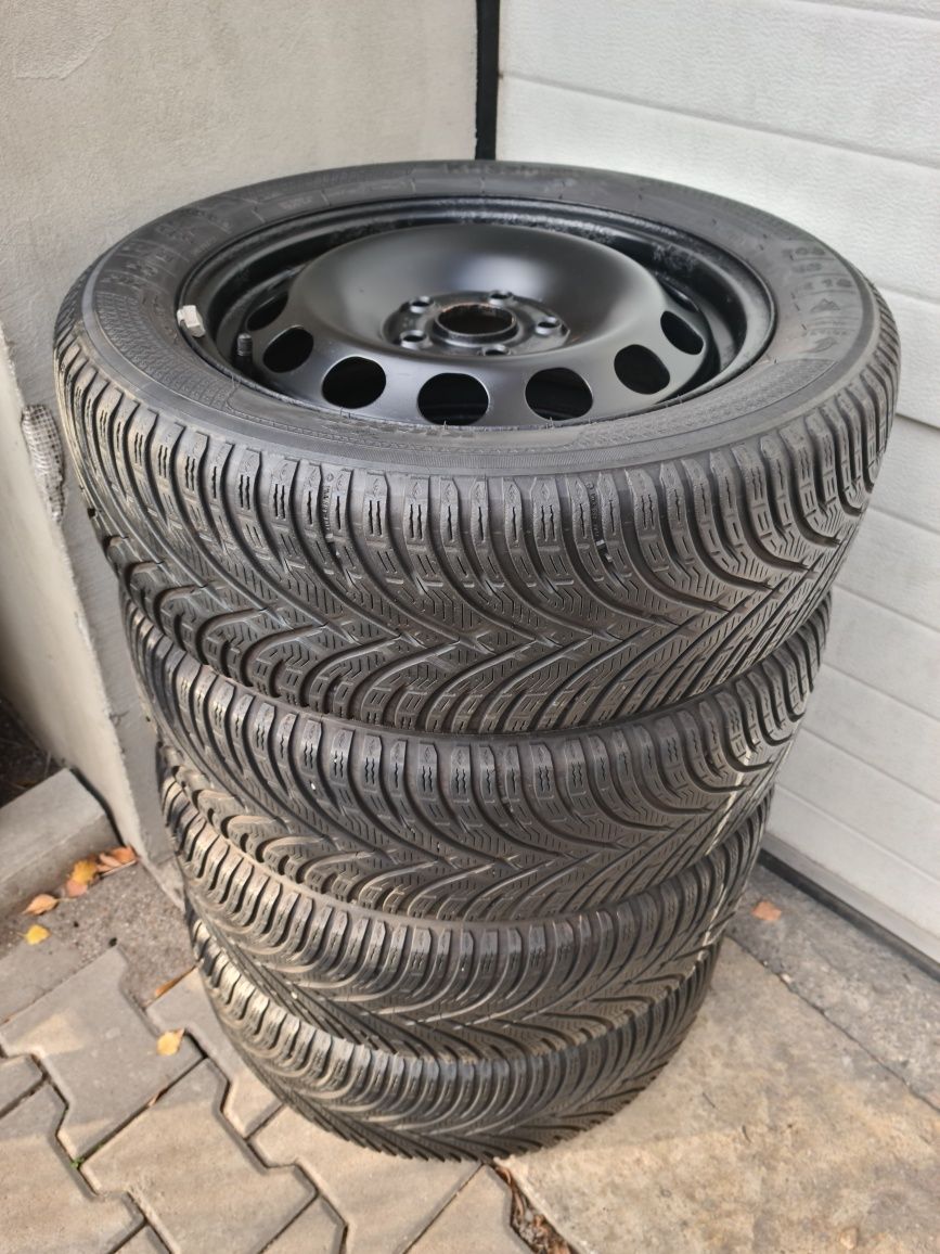 4 roti complete Vw Golf/Touran/Passat/Jetta, 205/55R16,Audi/Skoda/Seat