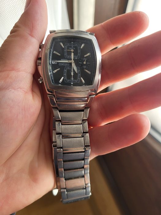 Ceas Seiko argintiu