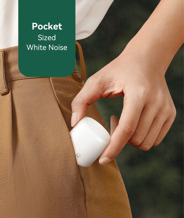 Преносима Звукова машина с бял шум/16 звука от природата/таймер/USB-C