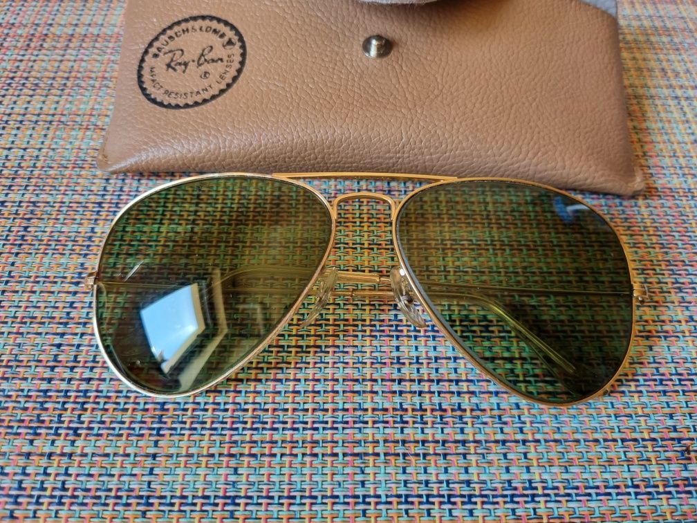 Ochelari de soare "aviator" Retro/Vintage Ray Ban Bauch&Lomb anii 80.