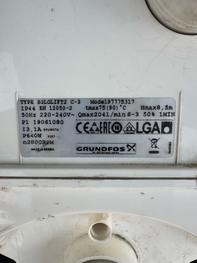 Насос Grundfos Sololift2 C-3