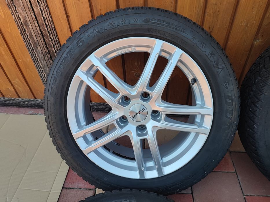 Jante Dezent Skoda Vw Seat 215 55R17 Dunlop iarna 2019