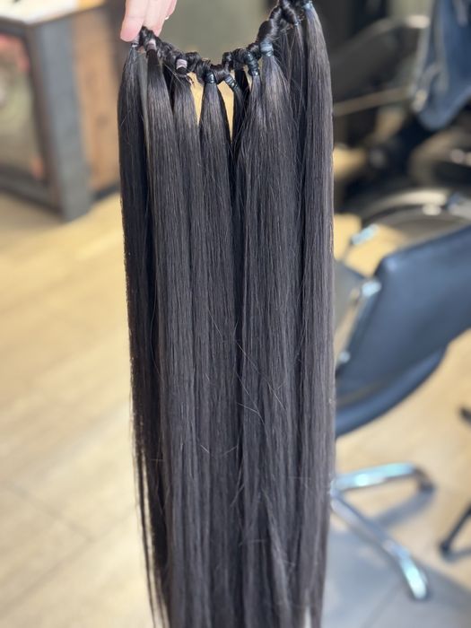 Опашка 65см тъмно кафява