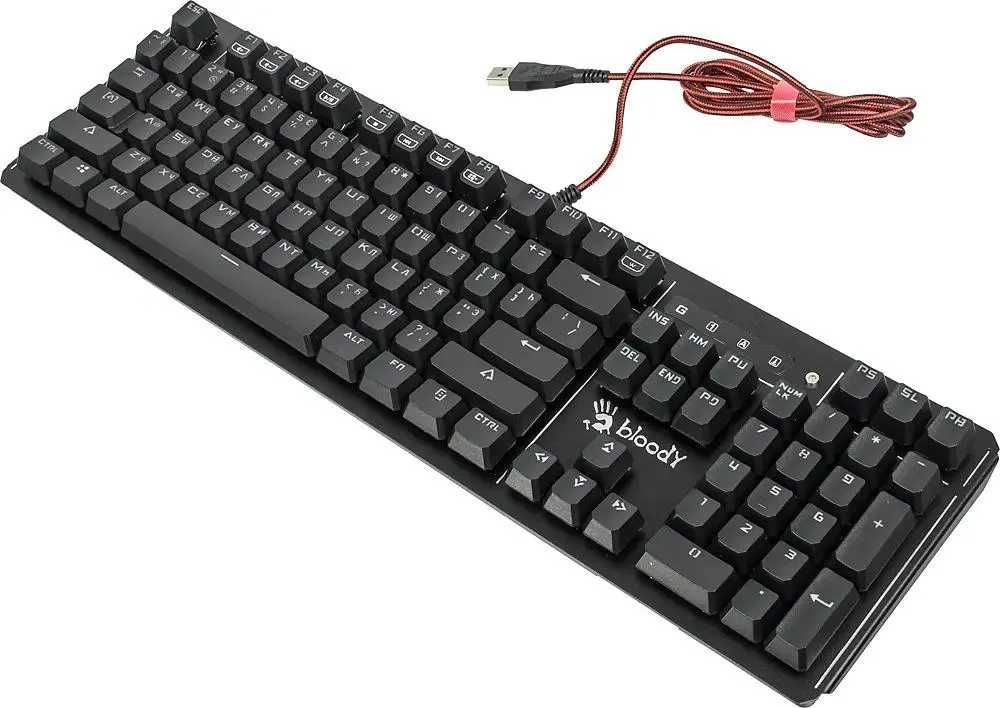СКИДКА Пров-ная мех-кая игровая клавиатура Bloody  B975 Brown Switch
