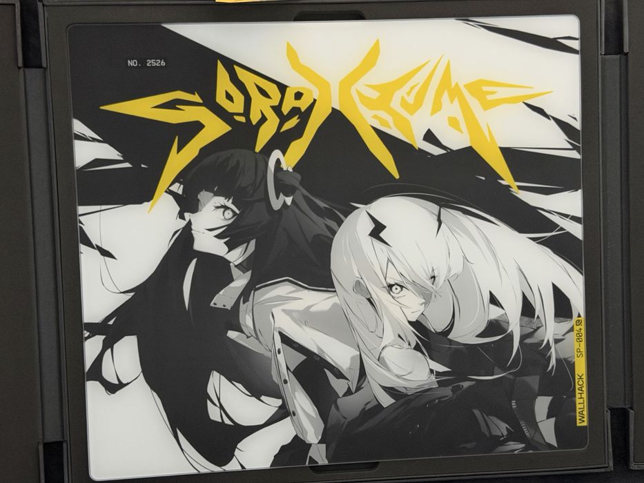 ЧИСТО НОВ Limited Edition Wallhack Twin Pad Sora + нов Pro Sleeve