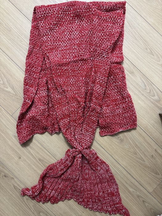 Плетено одеало Русалка - ново, 2 броя