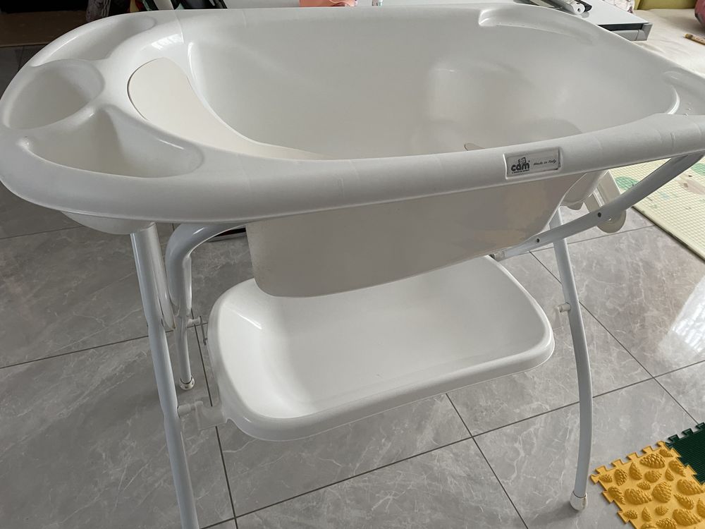 Комплект стойка и вана за къпане на бебе Kit Bagno