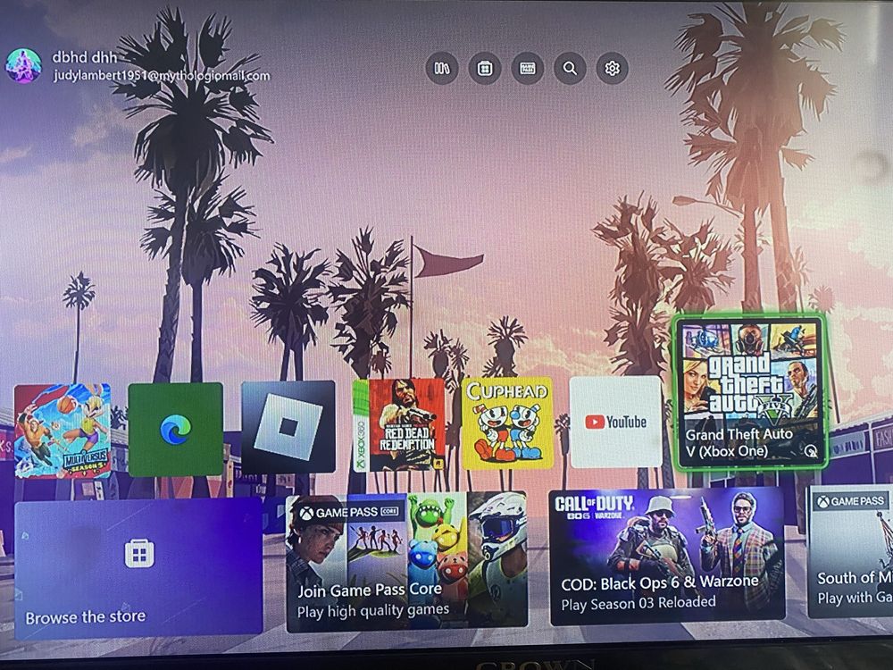 Xbox one s + gta 5