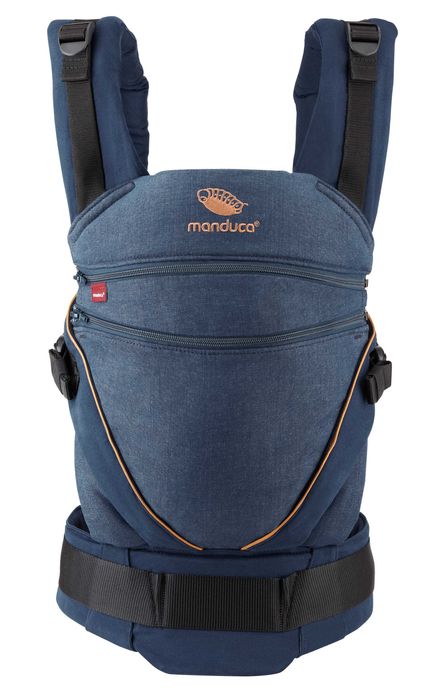 Marsupiu Manduca XT Manduca Denim Blue Toffee