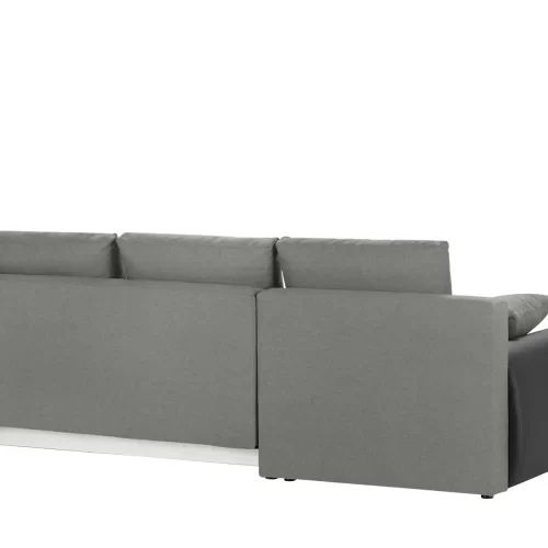 Разтегателен ъглов диван с LED осветление, Ema, внос Германия