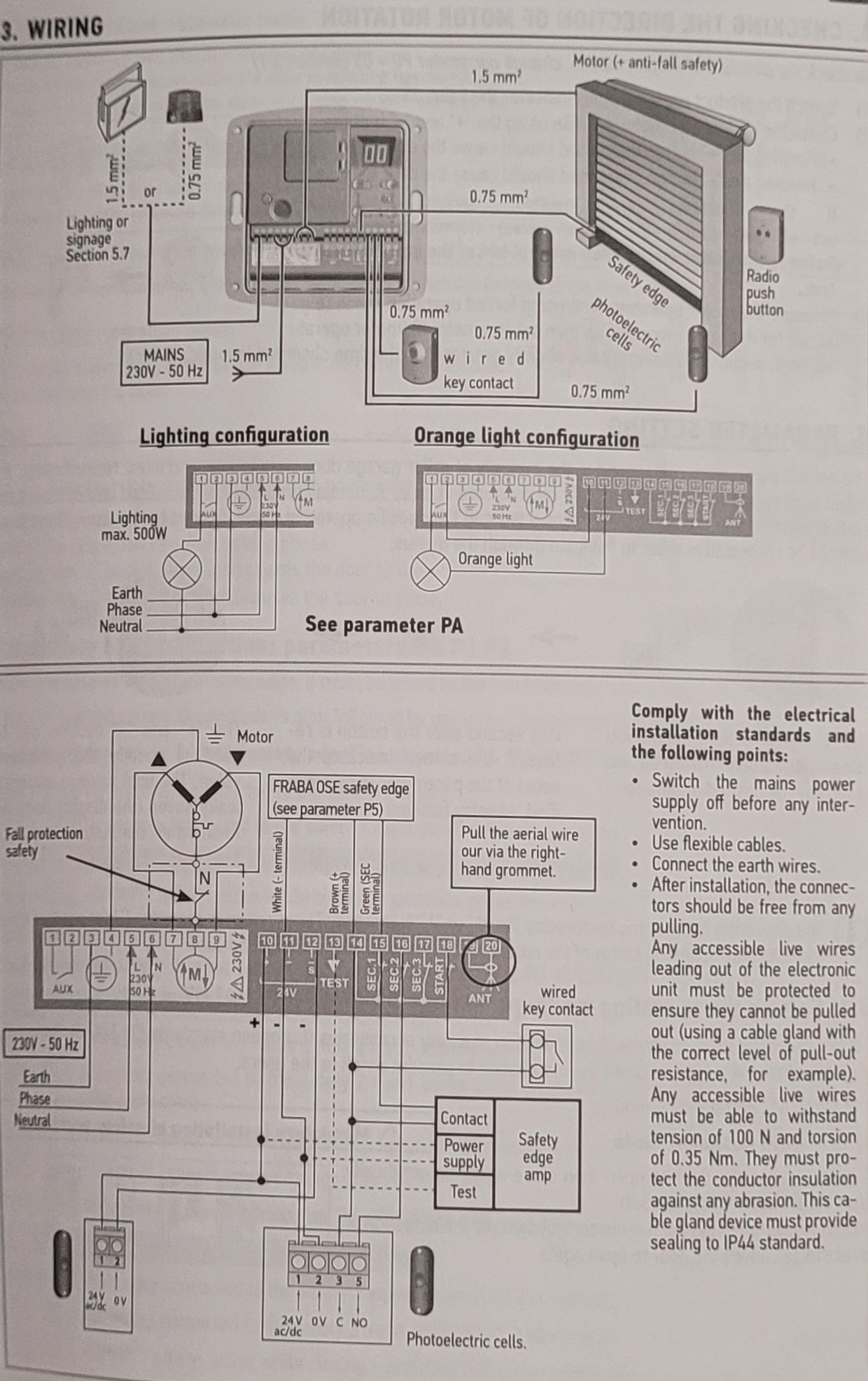 Modul comanda ușa garaj