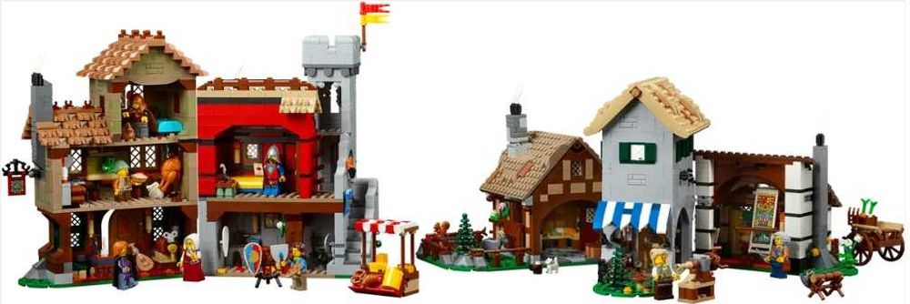 LEGO ICONS Medieval Town Square 10332 [sigilat] [2024]