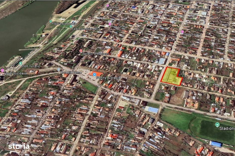 CORABIA, Spatiu industrial cu teren curti constructii -  4,700 mp