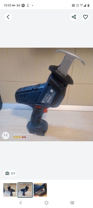 Bosch gsa 18 li c noua