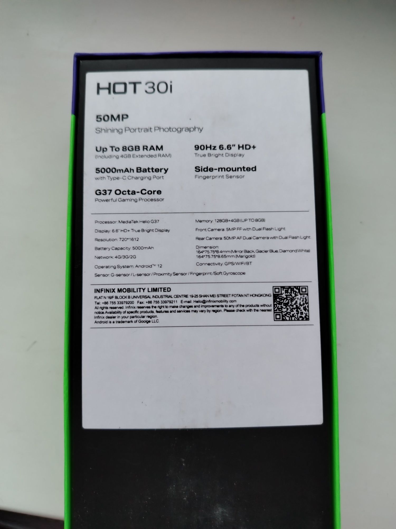 Infinix HOT 30 I