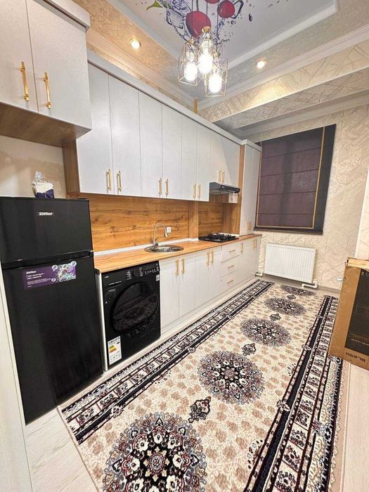 2 хоналик килинган квартира 2 этаж кытый, алянс