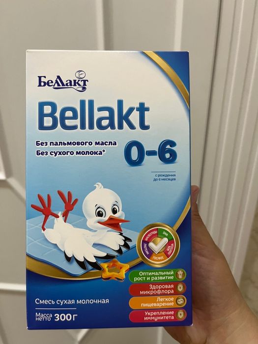 Bellakt натуральный смесь 0-6. 19.07.2025