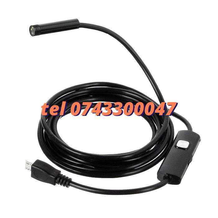 Camera Endoscop Inspectie Android  Usb 6 Led Ir Subacvatica Hd72