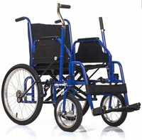 Инвалидная коляска рычажная,уличная.