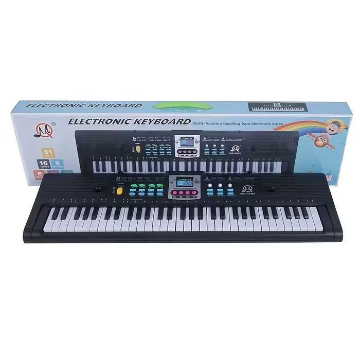 Многофункционална Електронна Клавиатура с Цифров Дисплей и USB