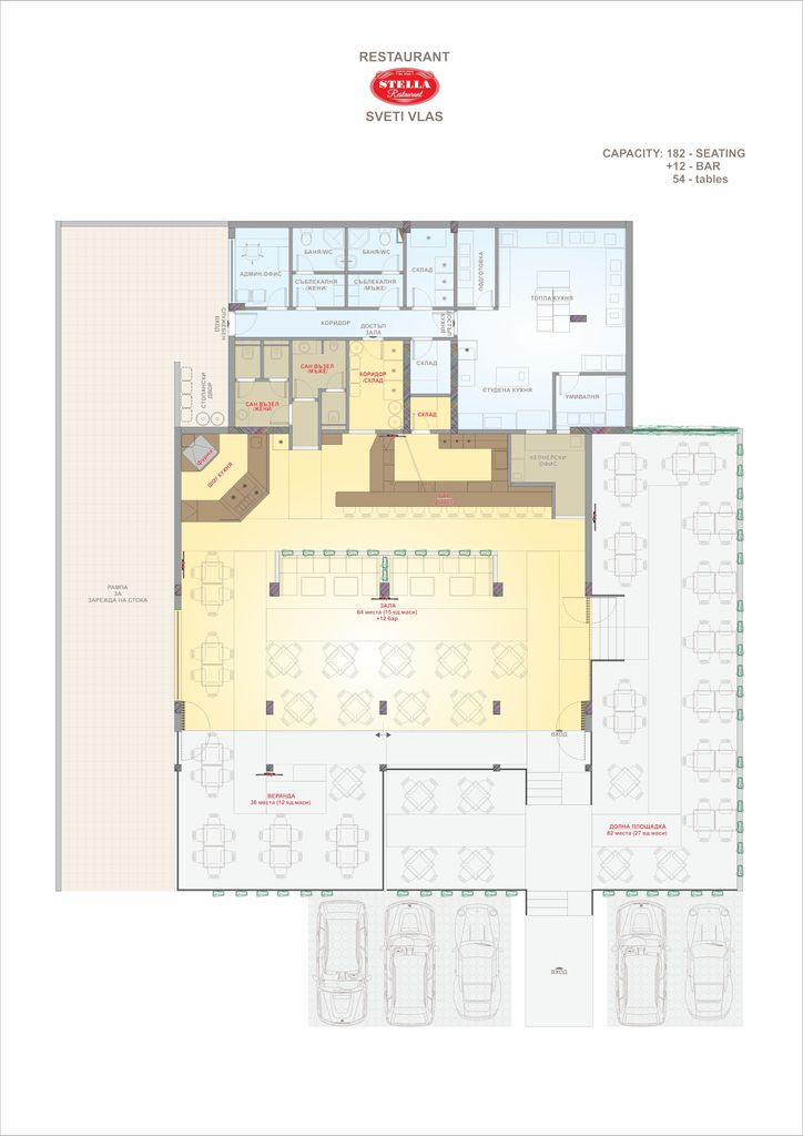 Дава се под наем Заведение в Свети Влас - 500 кв.м за 3060 € - Снимка #3