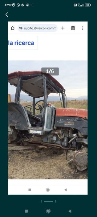 Dezmembrez tractor New Holland l 85 l65  motor cutie punte fata roti m