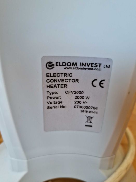 Конвектор Eldom Invest