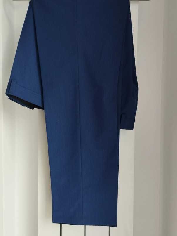 Pantaloni bleumarin de costum Angelo Litrico
