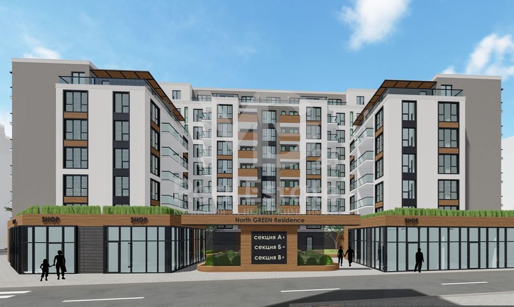 Продава се Двустаен апартамент в Пловдив, Гагарин - 60 кв.м за 1150 €/кв.м - Снимка #1